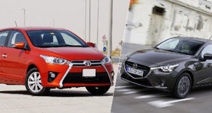 Mazda2 vs yaris 2017